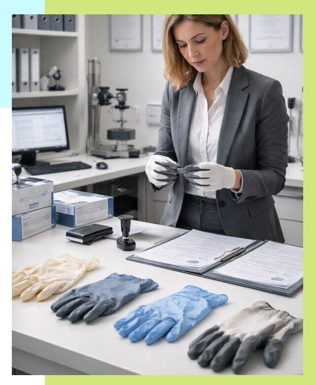 Сертификация перчаток в Дедовске от 9346 р. | Алешин-Ддв