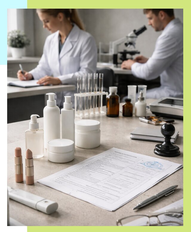 Сертификация косметики в Дедовске от 21990 р. - Алешин-Ддв