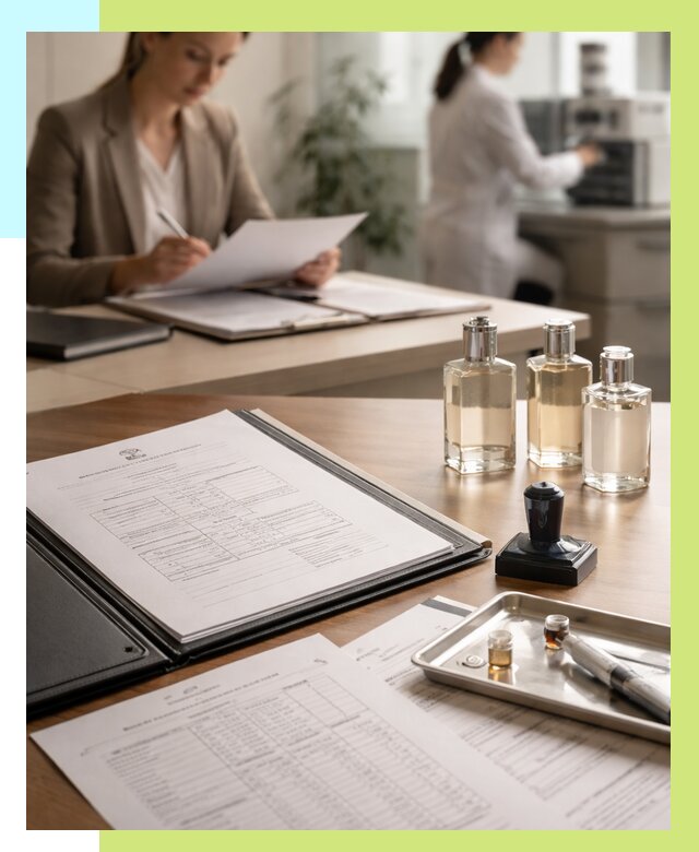 Сертификация парфюмерии в Дедовске от 16493 р. | Алешин-Ддв