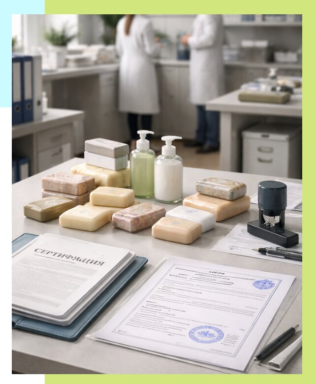 Сертификация мыла и сертификат на мыло в Дедовске от 13194 | Алешин-Ддв