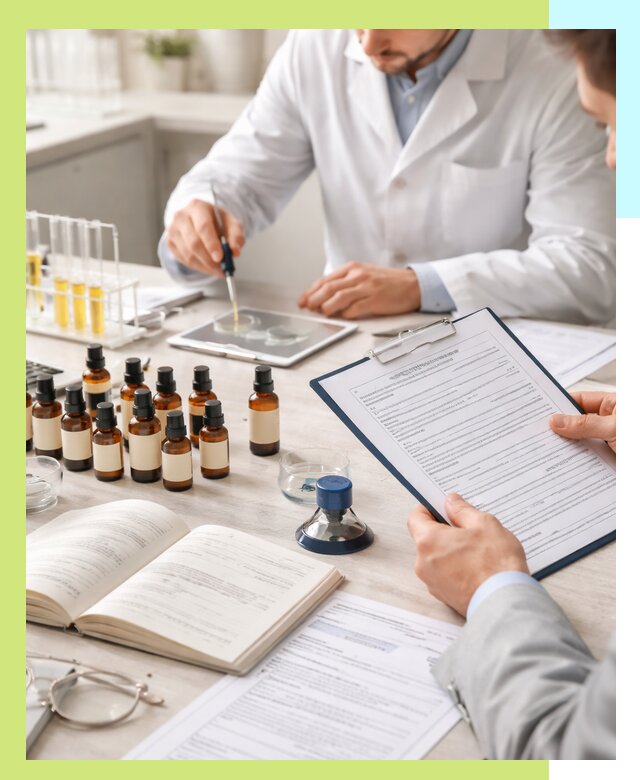 Сертификация эфирных масел и документация качества в Дедовске