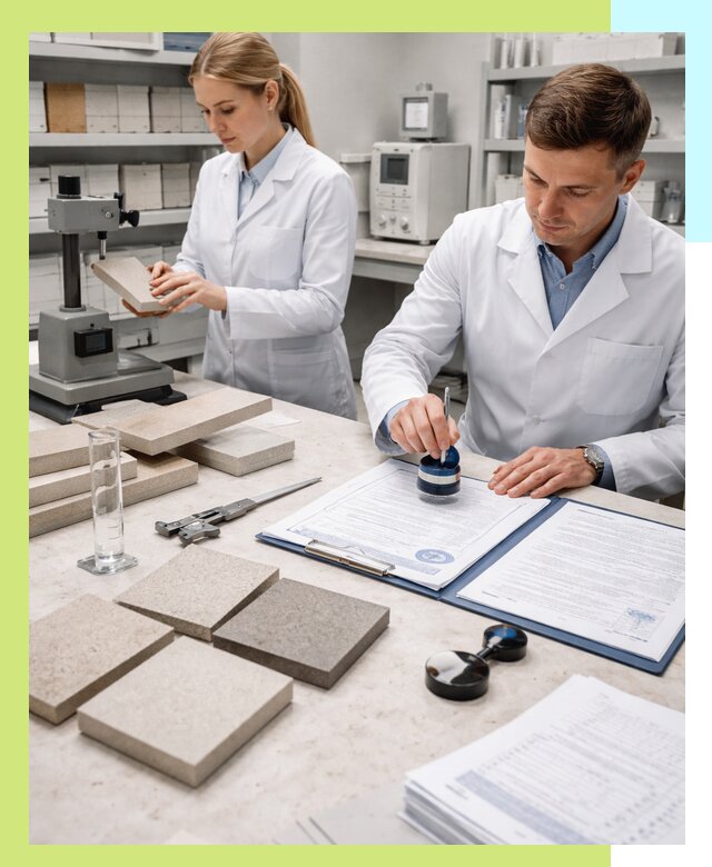 Сертификация плитки и керамики в Дедовске с документами