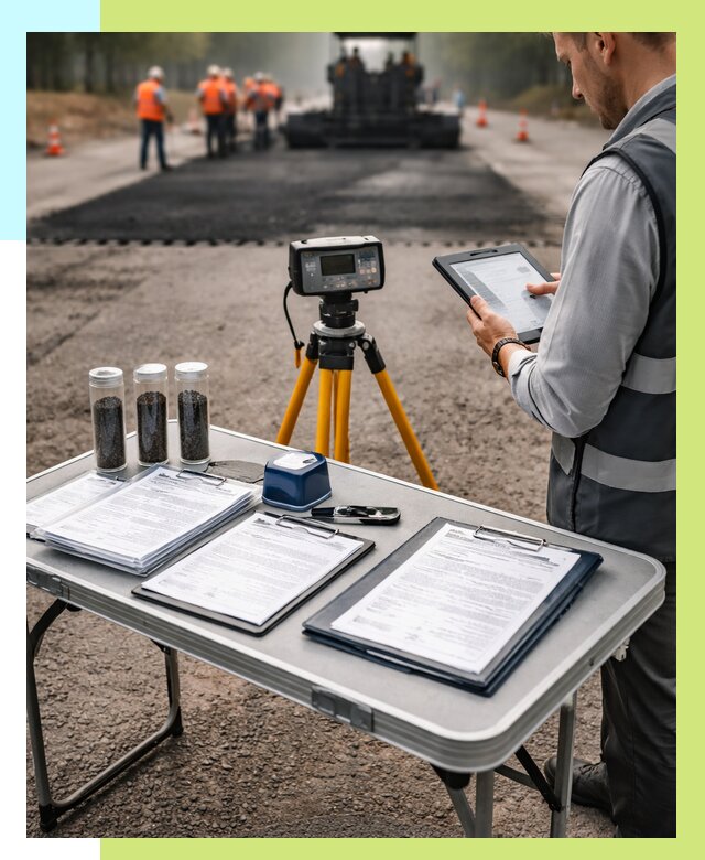 Сертификация асфальта в Дедовске от 27488 р. | Алешин-Ддв