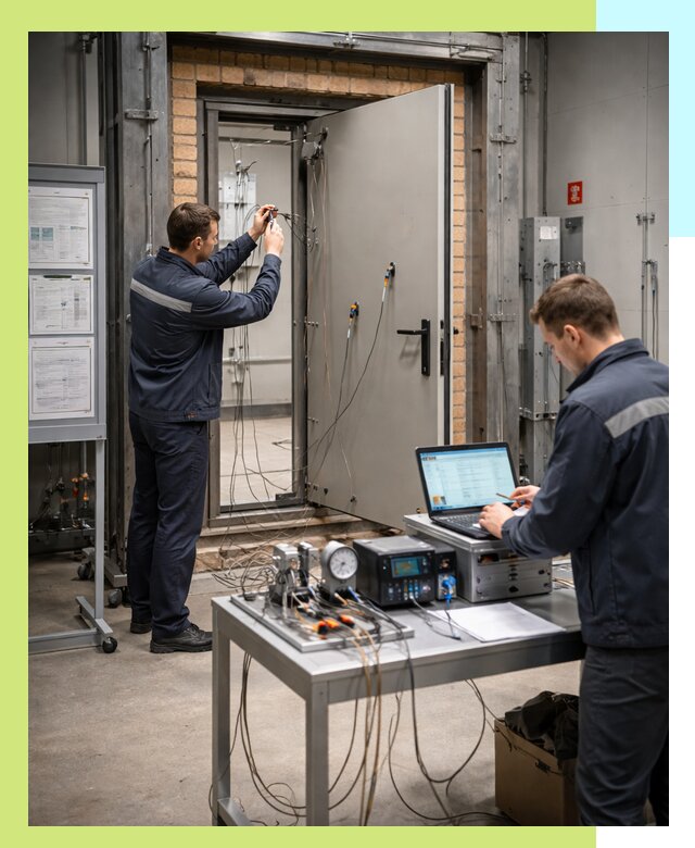 Сертификация противопожарных дверей в Дедовске по ГОСТ и ТР