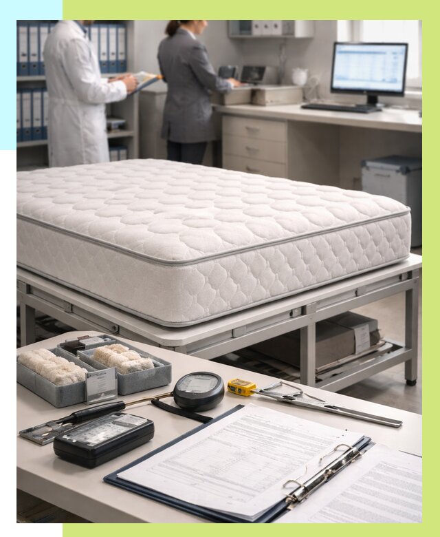 Сертификация матрасов в Дедовске от 9346 р. | Алешин-Ддв