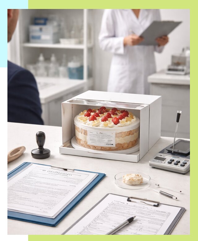 Сертификация тортов в Дедовске от 9896 р. заказать | Алешин-Ддв