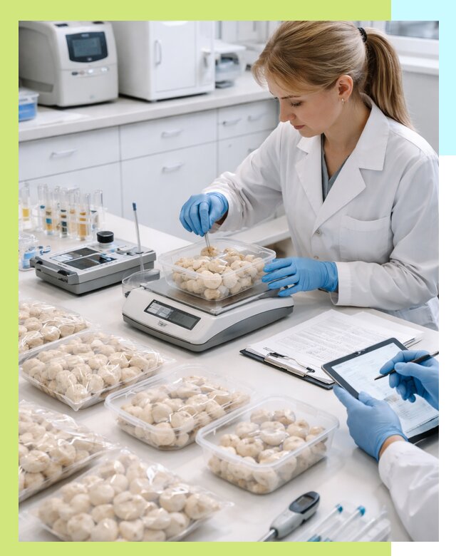 Сертификация пельменей и мясных полуфабрикатов в Дедовске