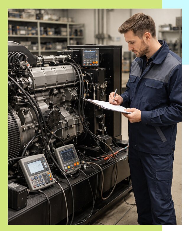 Сертификация дизельных генераторов и их оборудования в Дедовске