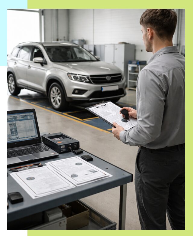 Сертификация транспортных средств в Дедовске от 13194 р. | Алешин-Ддв