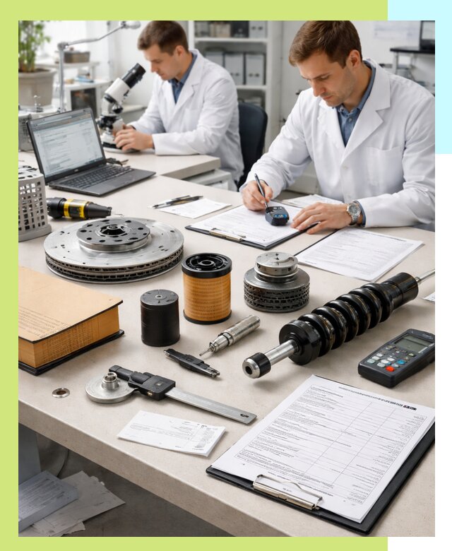 Сертификация автозапчастей и комплектующих в Дедовске по ГОСТ