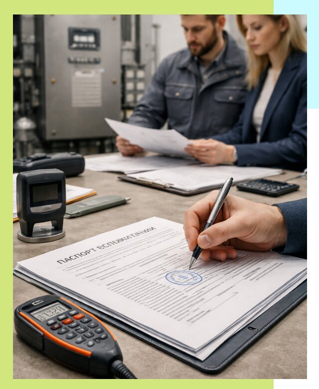 Оформление паспорта эксплуатации оборудования в Дедовске