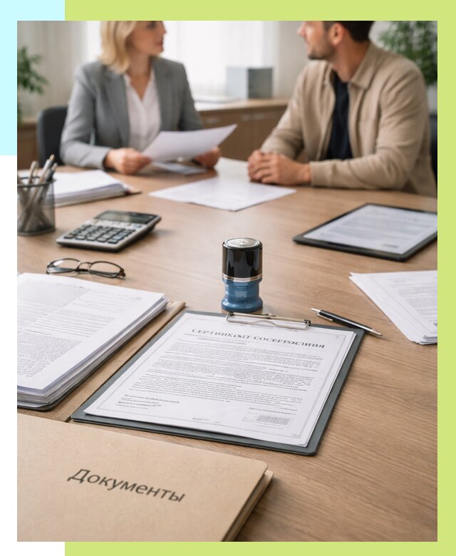 Сертификат соответствия на продукцию в Дедовске от 16493 р.|Алешин-Ддв