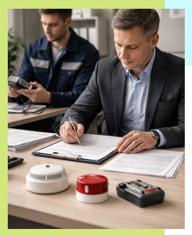 Получение добровольного пожарного сертификата в Дедовске