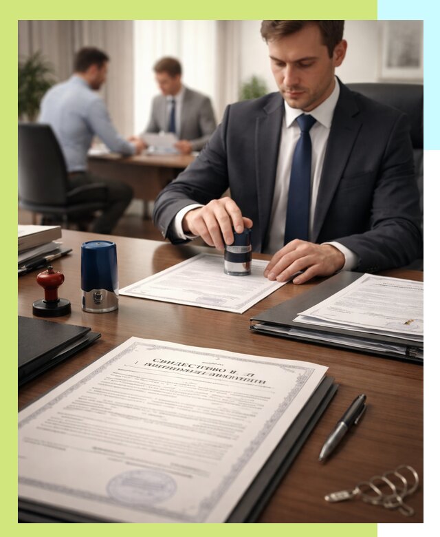 Оформление свидетельства о государственной регистрации в Дедовске