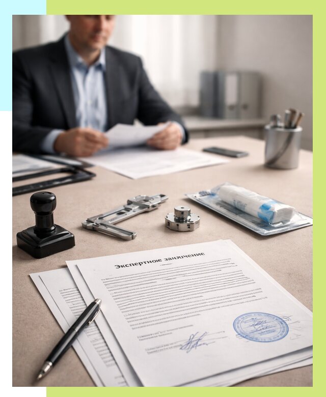 Экспертное заключение на продукцию в Дедовске от 9346 р. | Алешин-Ддв