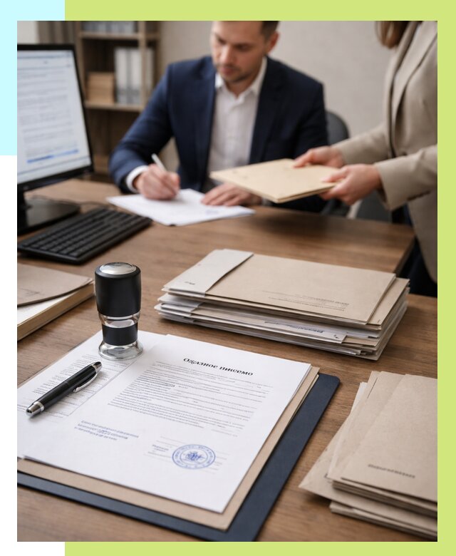 Отказное письмо для таможни в Дедовске от 3299 р, Алешин-Ддв