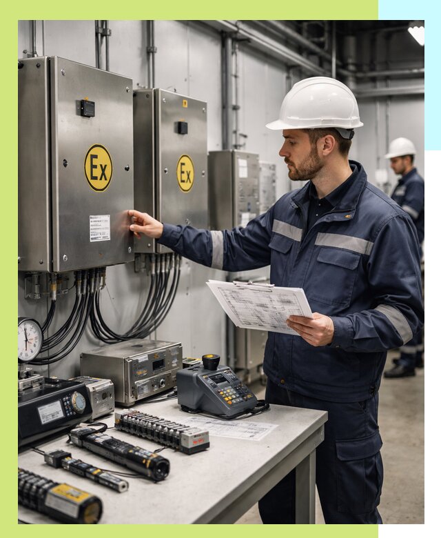 Сертификат взрывозащиты промышленного оборудования в Дедовске