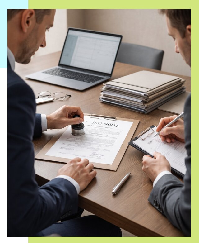 Сертификат ISO 9001 в Дедовске купить от 87960 р. | Алешин-Ддв