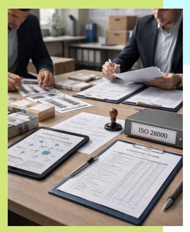 Получение сертификата ISO 28000 по безопасности цепи поставок в Дедовске