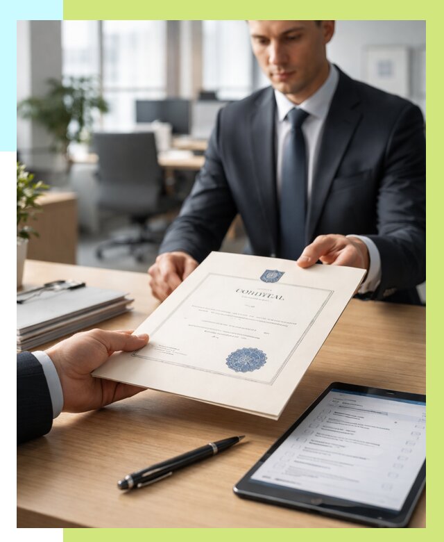 Сертификат ISO 30301 в Дедовске от 38483 р. | Алешин-Ддв - под ключ