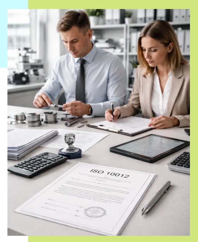 Сертификат ISO 10012 в Дедовске от 27488 р. — Алешин-Ддв